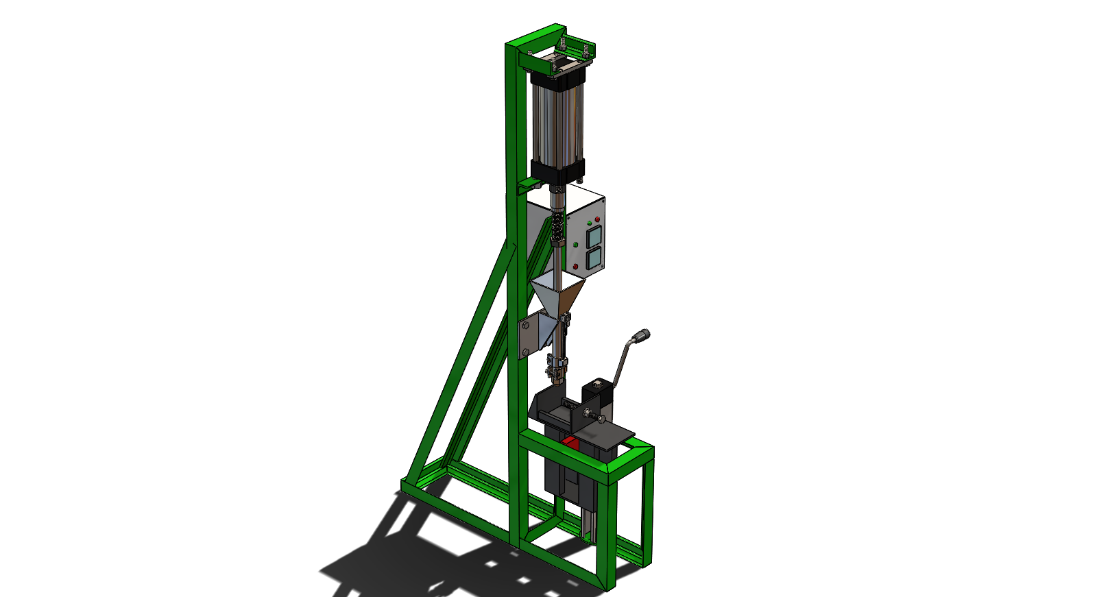 塑料射出成型机
